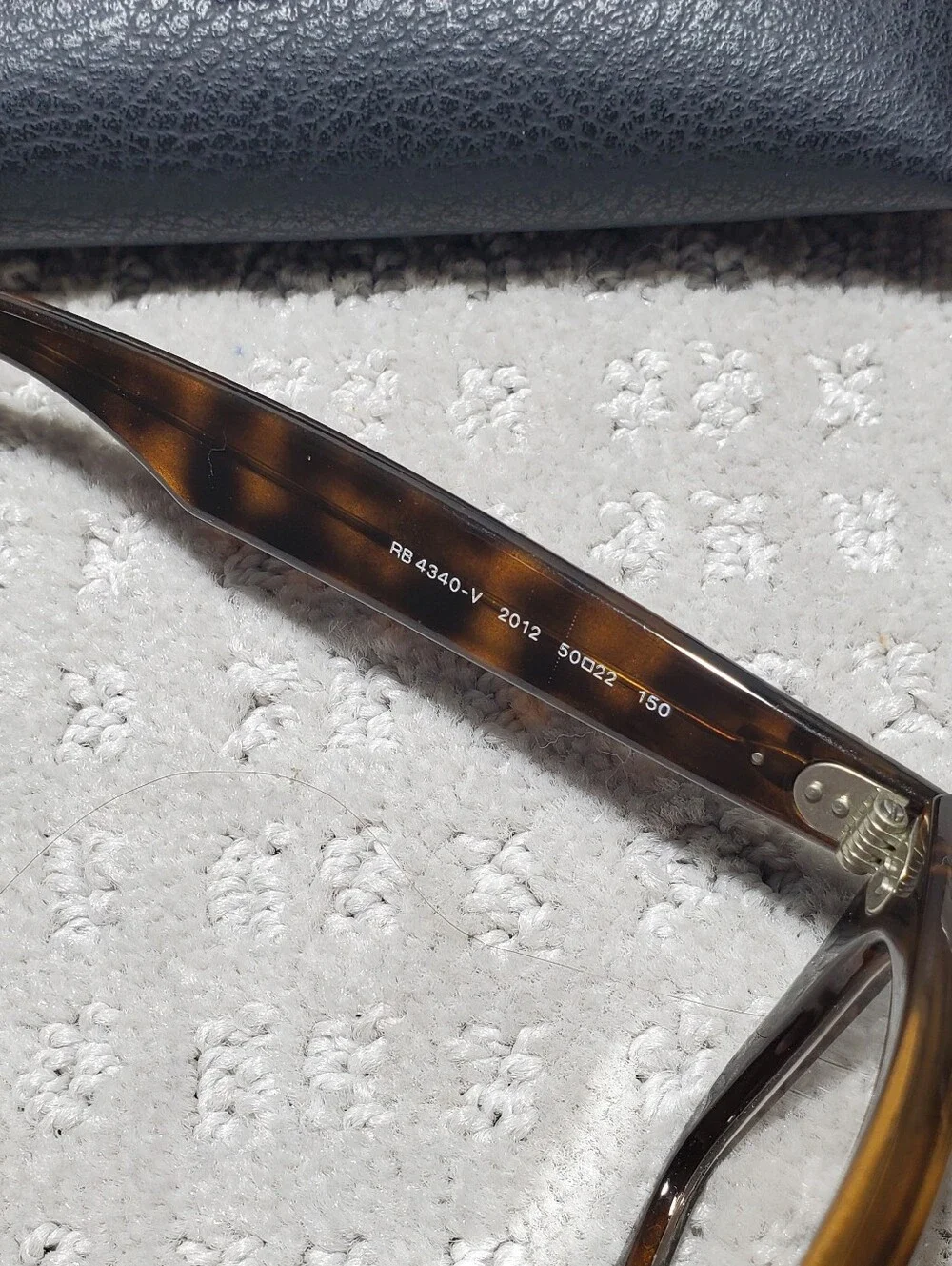Ray-Ban Wayfarer Ease (model RB4340V)prescription eyeglass Havana tortoiseshell